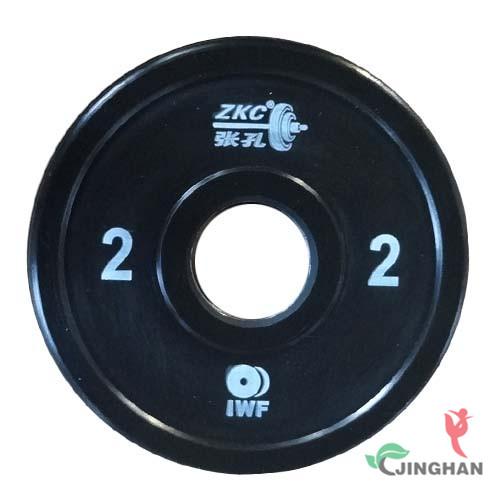 JHXLGLP-2.0 训练杠铃片2kg